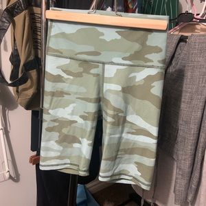 Camo bike shorts